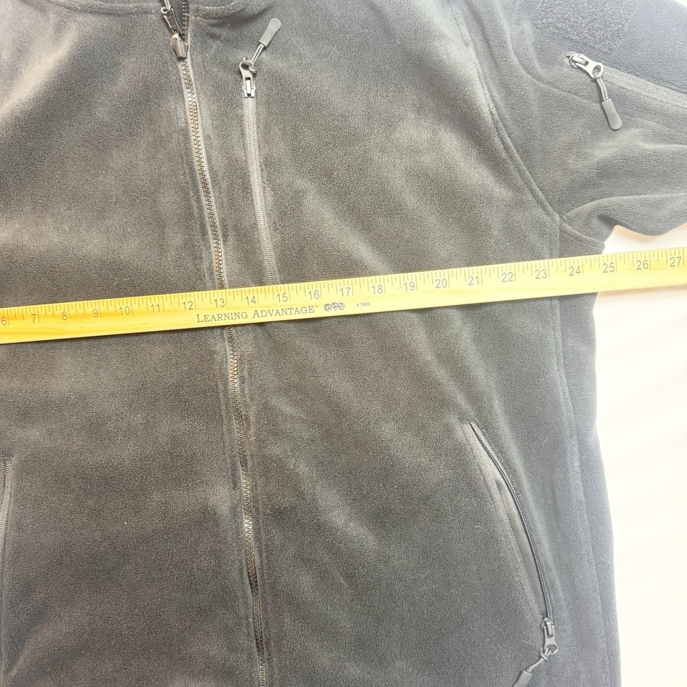 BÆRSKIN Tactical Full Zip Fleece Hoodie Jacket 4.0 Black XL Outdoor 340gsm - Picture 10 of 12